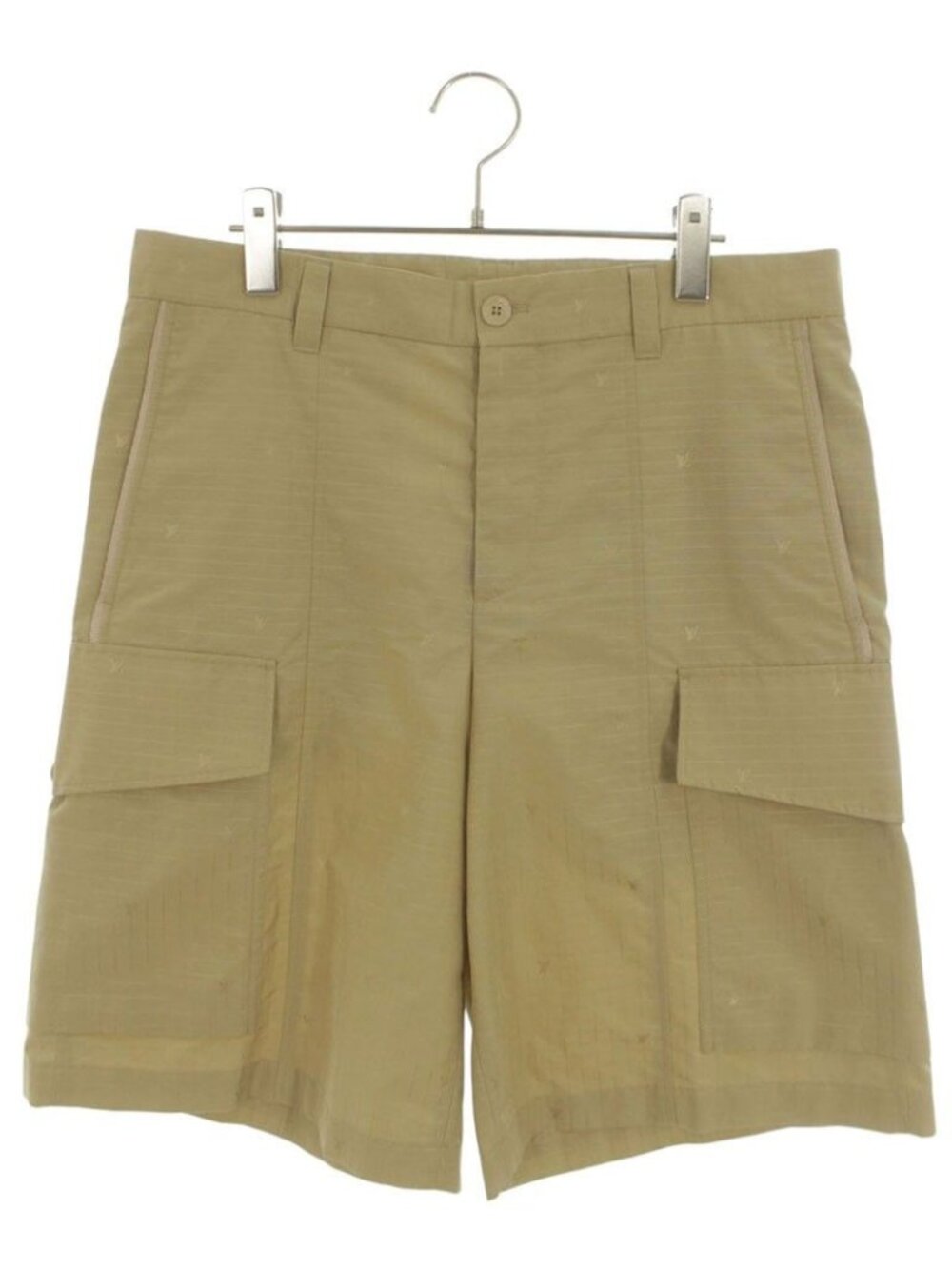 Louis Vuitton Yh7 Jacquard Monogram Cargo Shorts 48